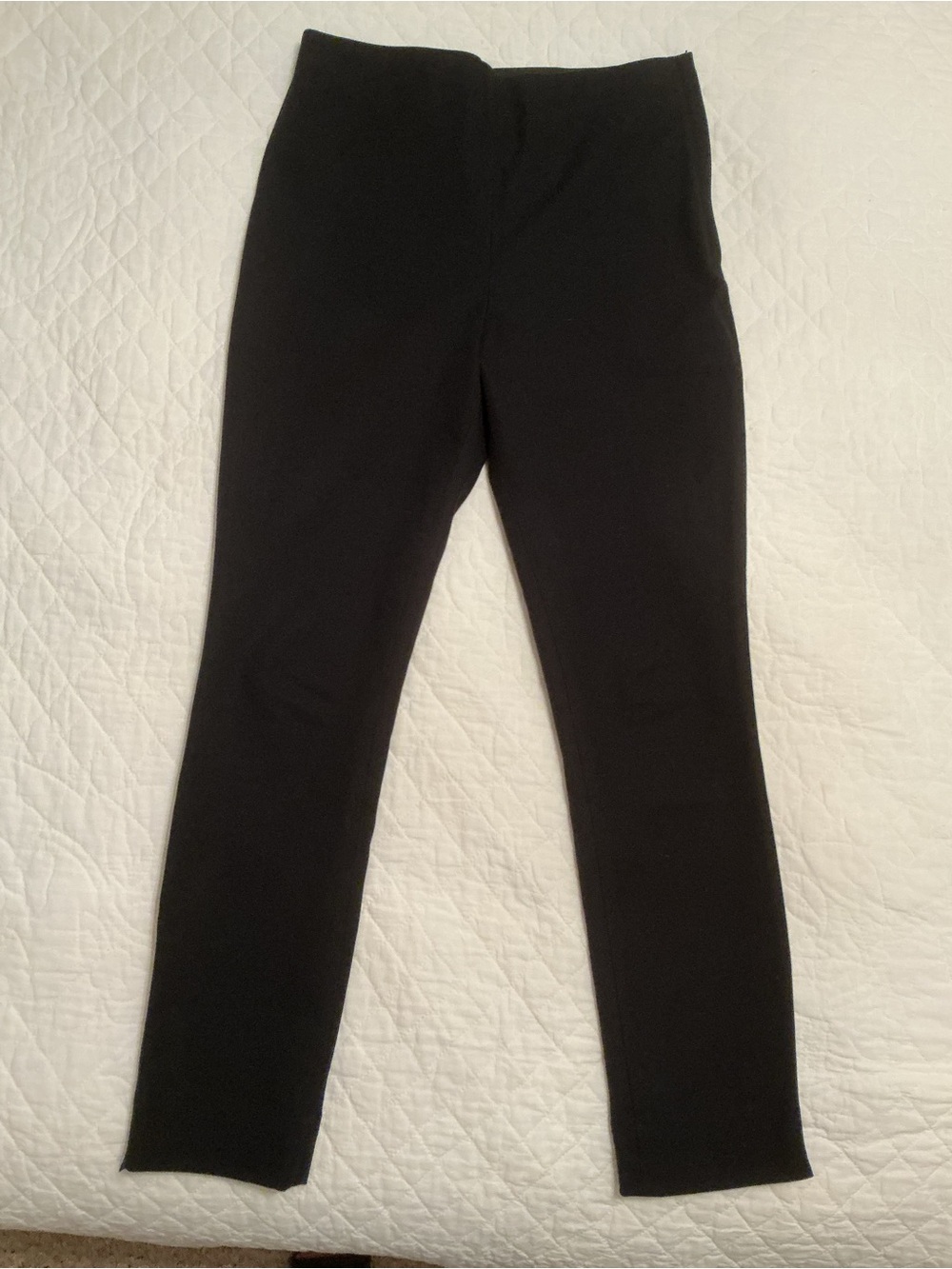 COS Black Ankle-Zip, Side-Zip Pants, Women’s 4 x 25” Inseam